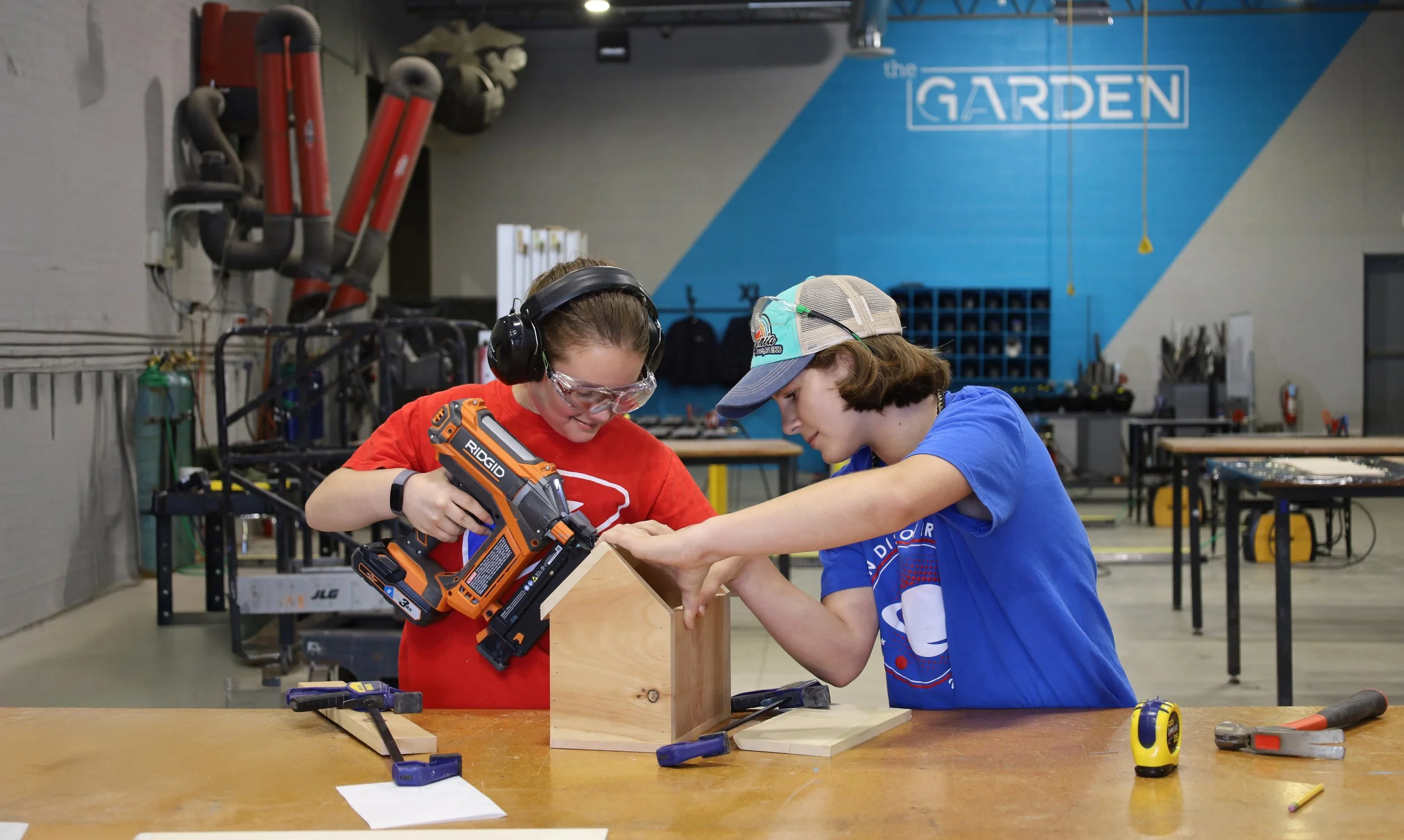 Innovation Academy floor and tools